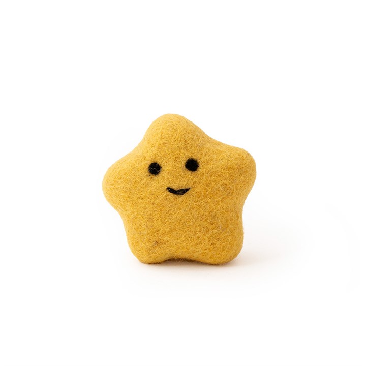 MoMo Felt Star Cat Toy image 0