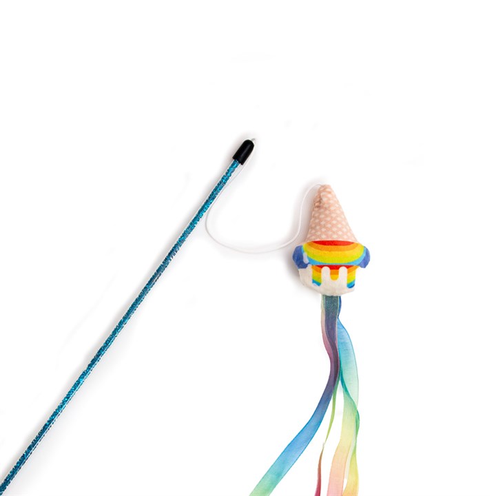 Summer Sizzlers Ice Cream Dangler Cat Toy image 0