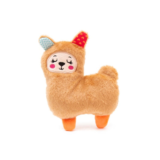 Small Cute  Soft Llama Dog Toy image 0
