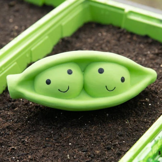 Foodie Faces Latex Peapod Dog Toy image 3