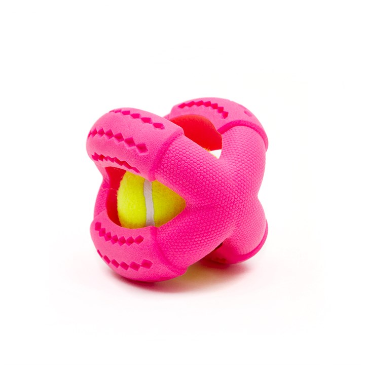 Play Cross Ball Dog Toy image 0