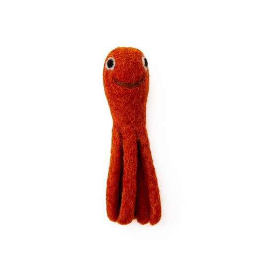 MoMo Felt Octopus Cat Toy image 0